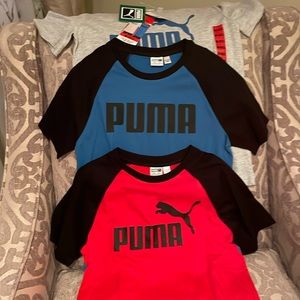 3 brand new Puma T-Shirts: with tags